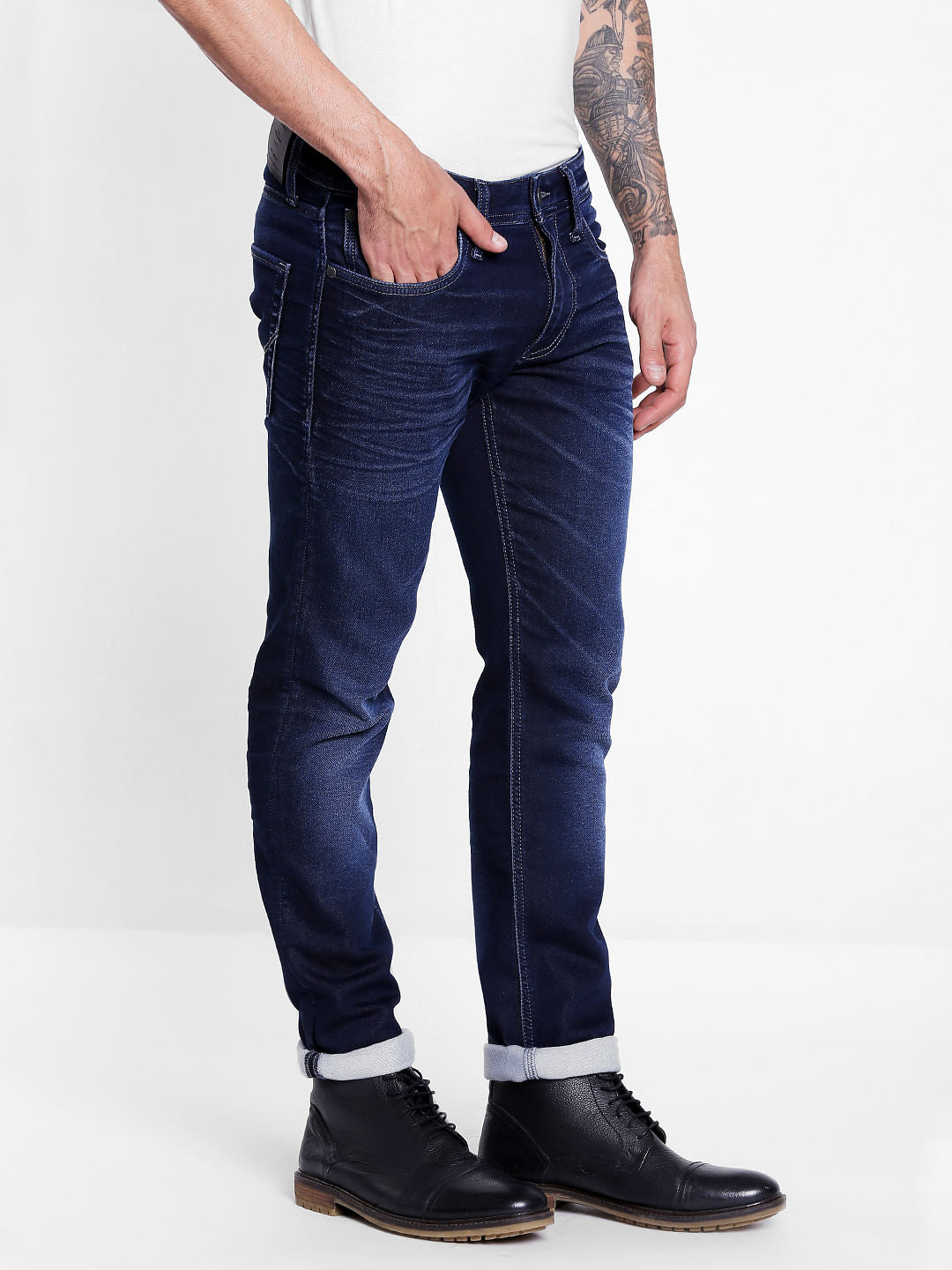 Dark Blue Slim Jeans