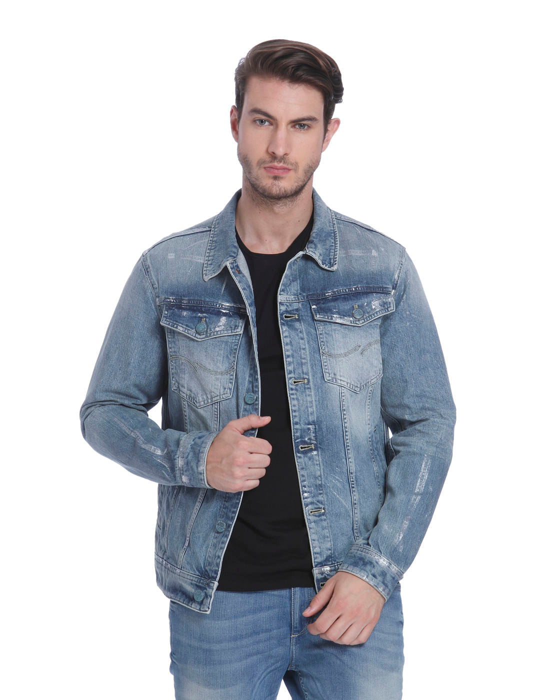 Light Blue Denim Jacket - S