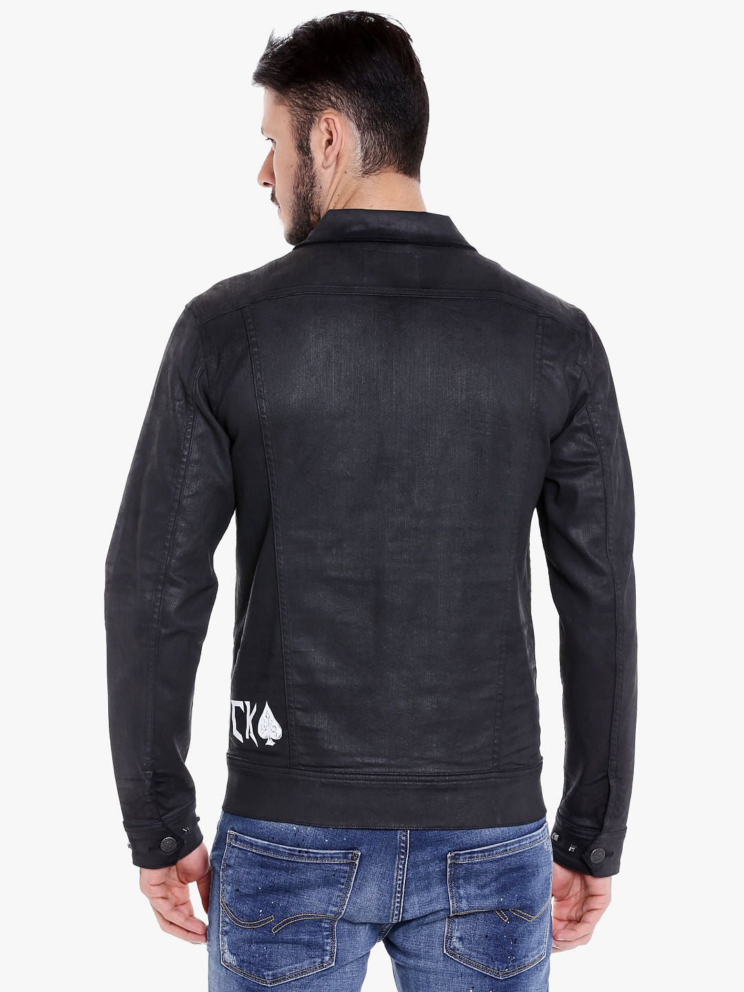 Black Studded Biker Jacket