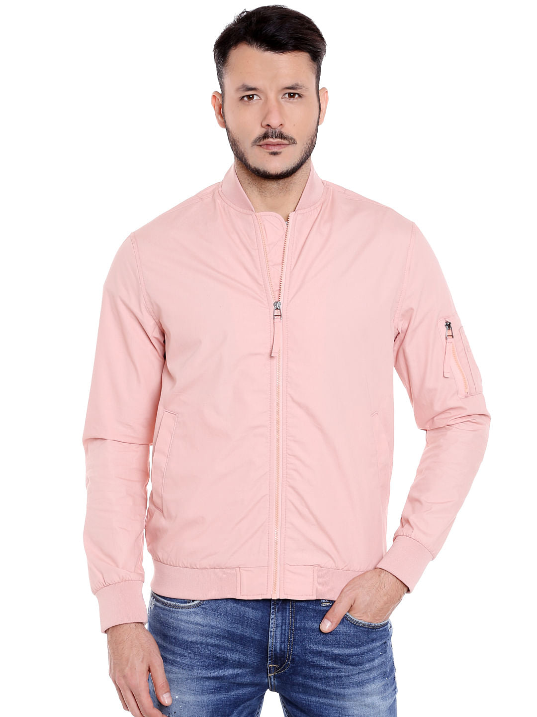 Pink Bomber Jacket