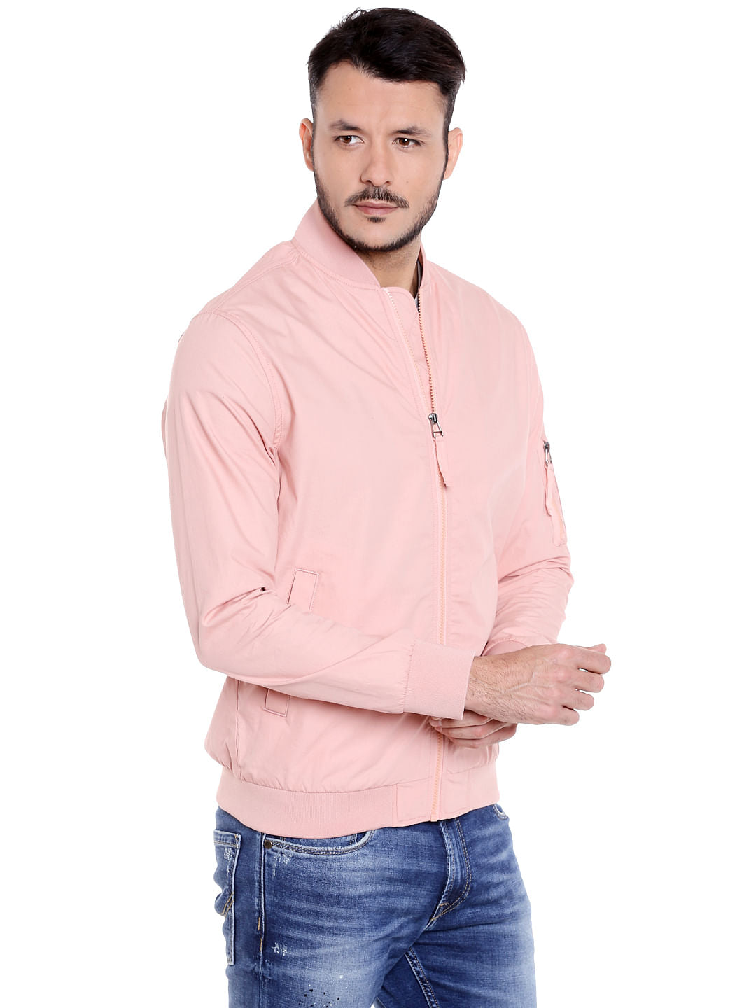 Pink Bomber Jacket