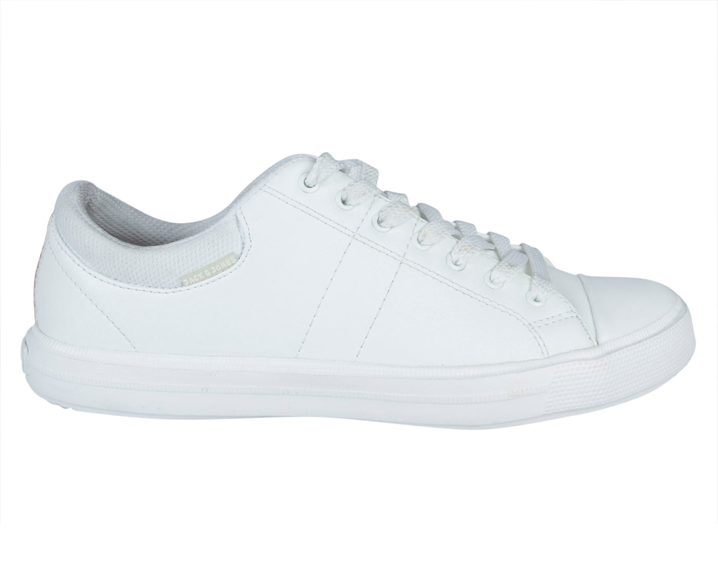 White Faux Suede Sneakers