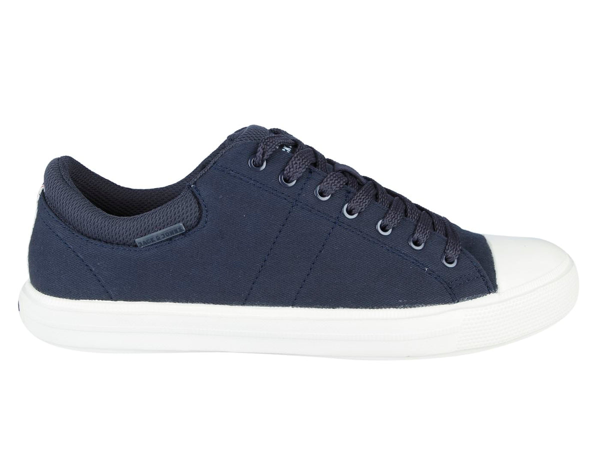 Blue Faux Suede Sneakers - 6