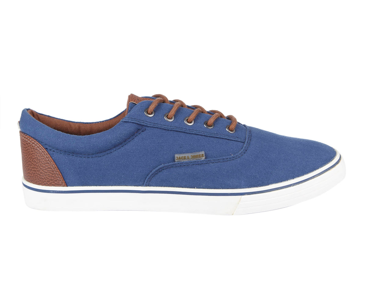 Blue & Brown Sneakers - 6