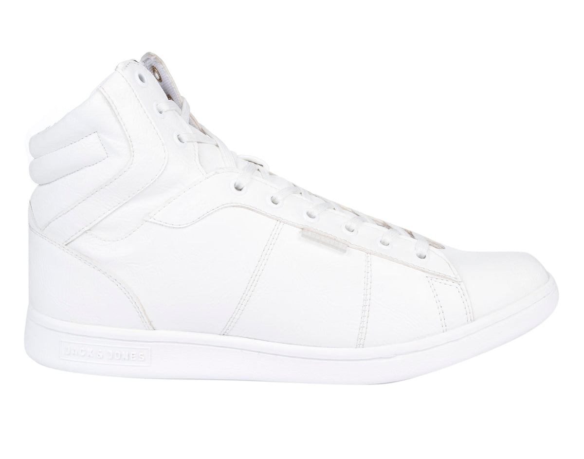 White High Top Sneakers - 6