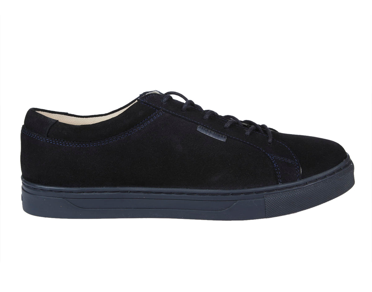 Dark Blue Suede Sneakers - 6
