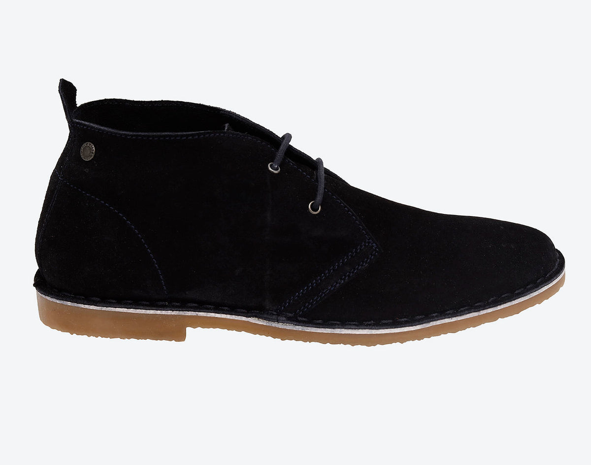 Dark Blue Chukka Boots - 6