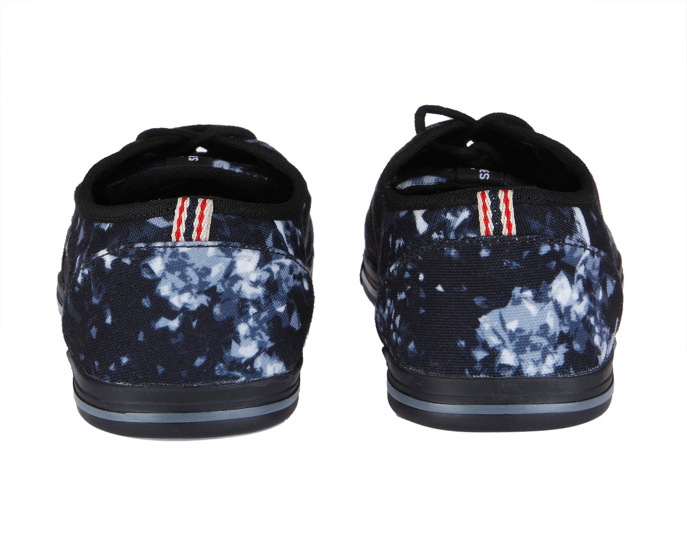 Blue All Over Print Sneakers