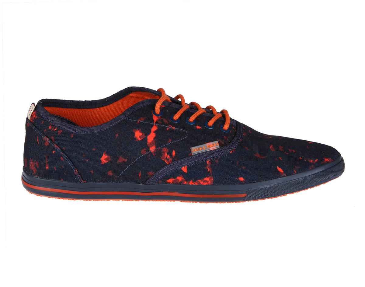 Blue All Over Print Sneakers - 6