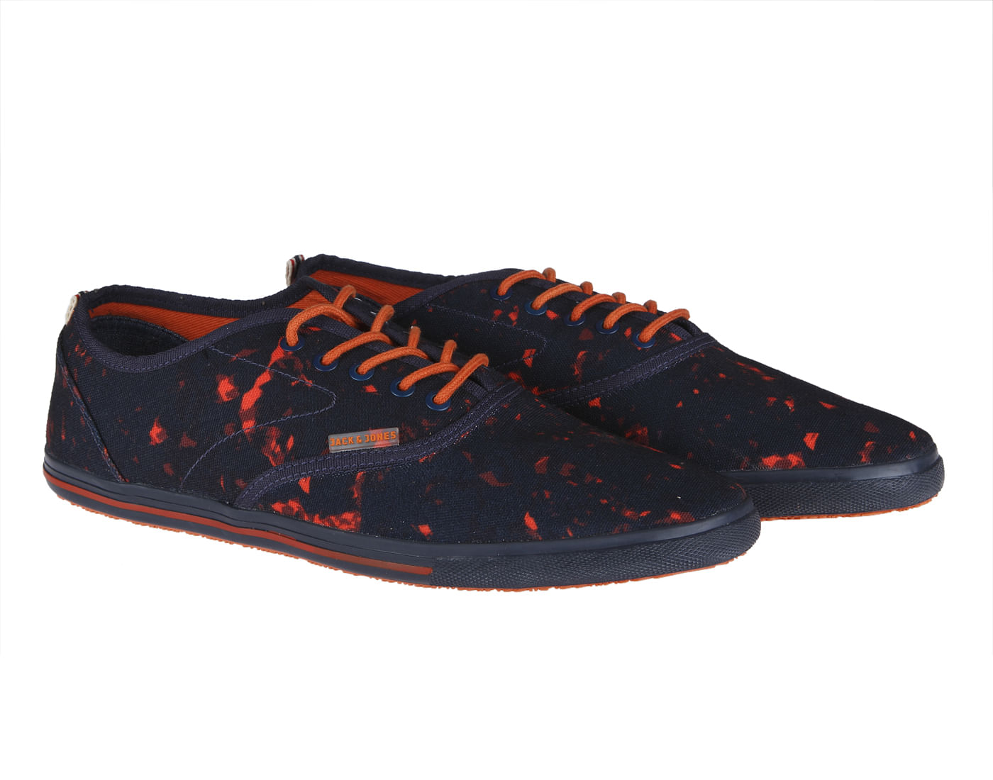 Blue All Over Print Sneakers