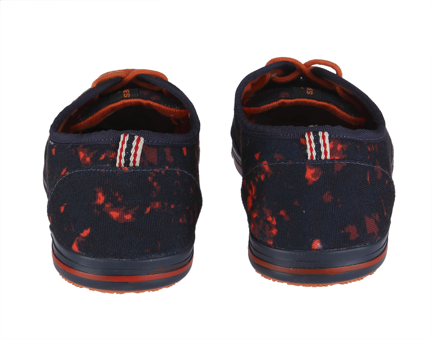 Blue All Over Print Sneakers