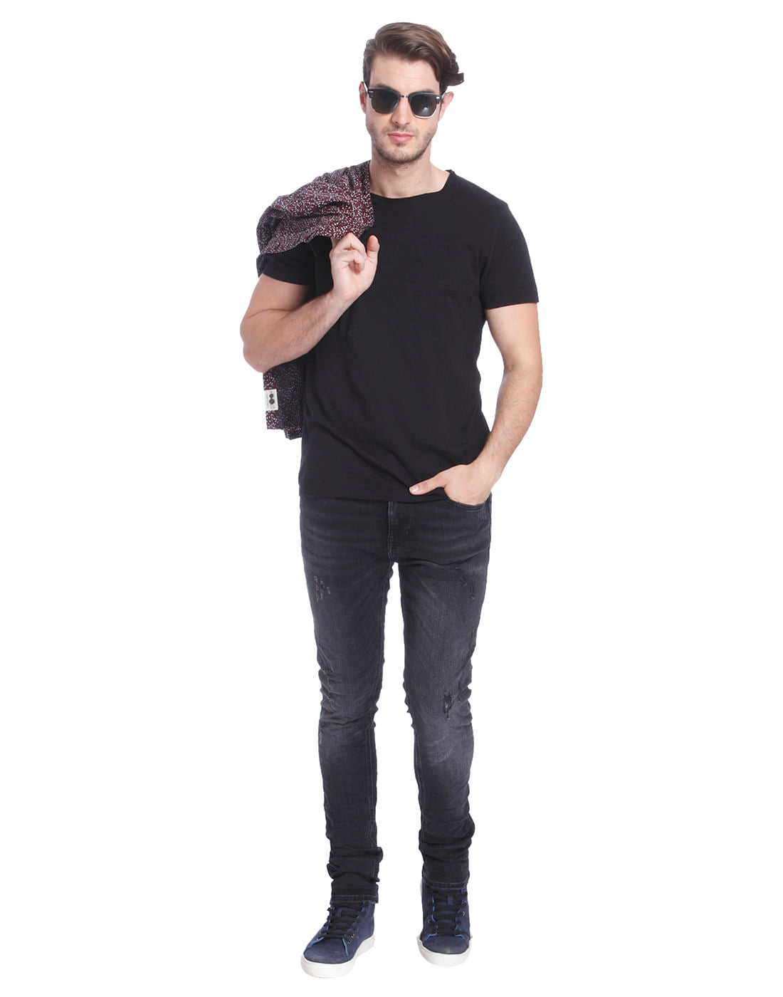 Grey Skinny Jeans