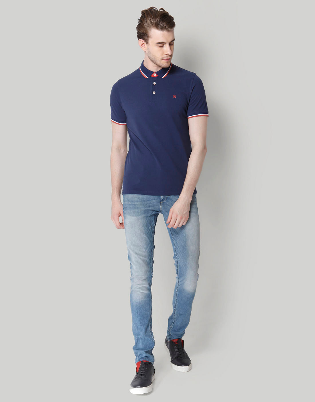 Blue Polo T-Shirt