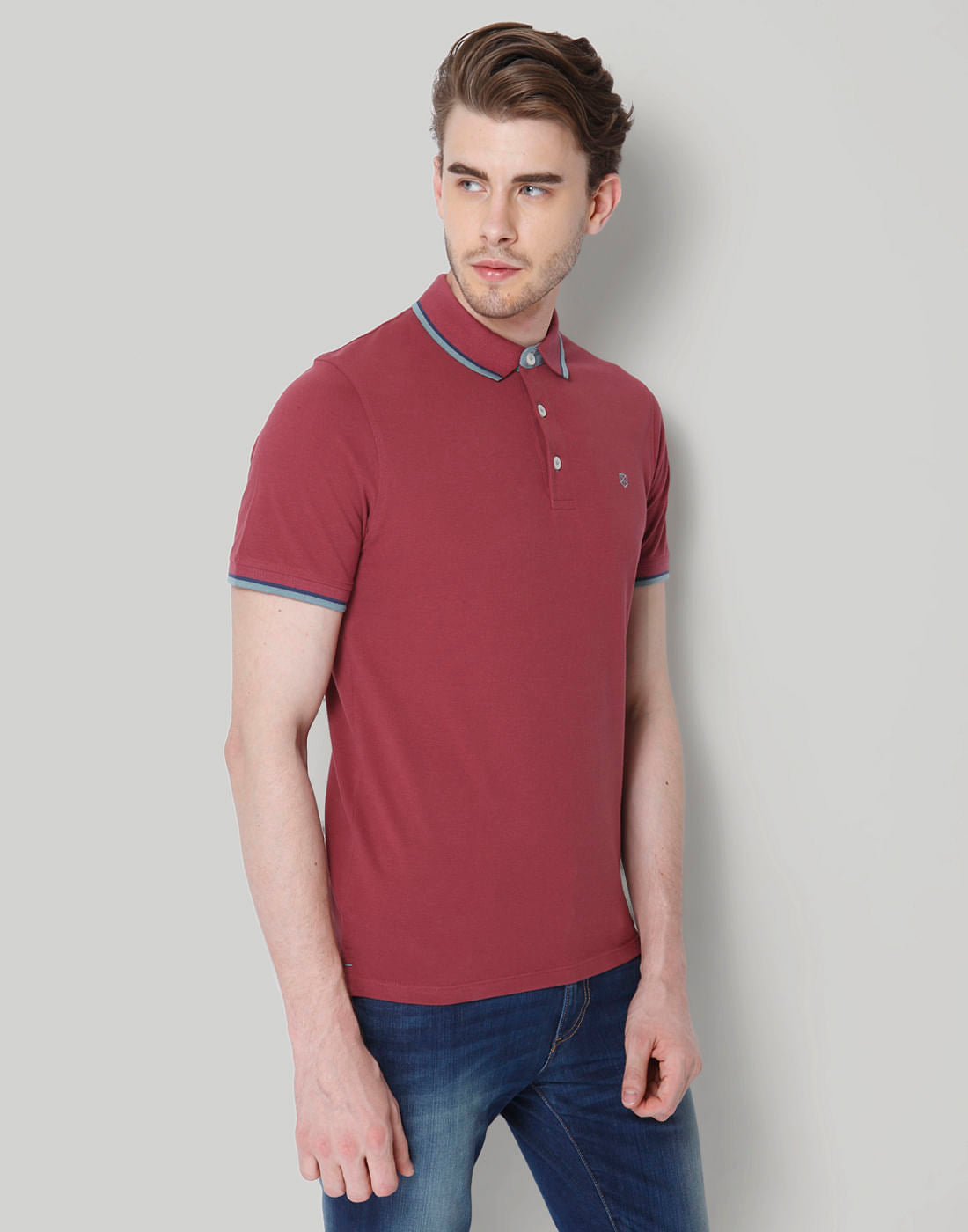 Maroon Polo T-Shirt
