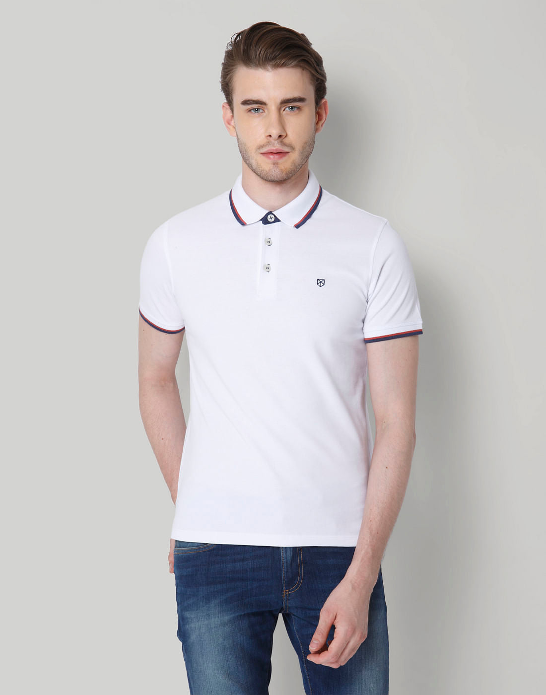 White Polo T-Shirt