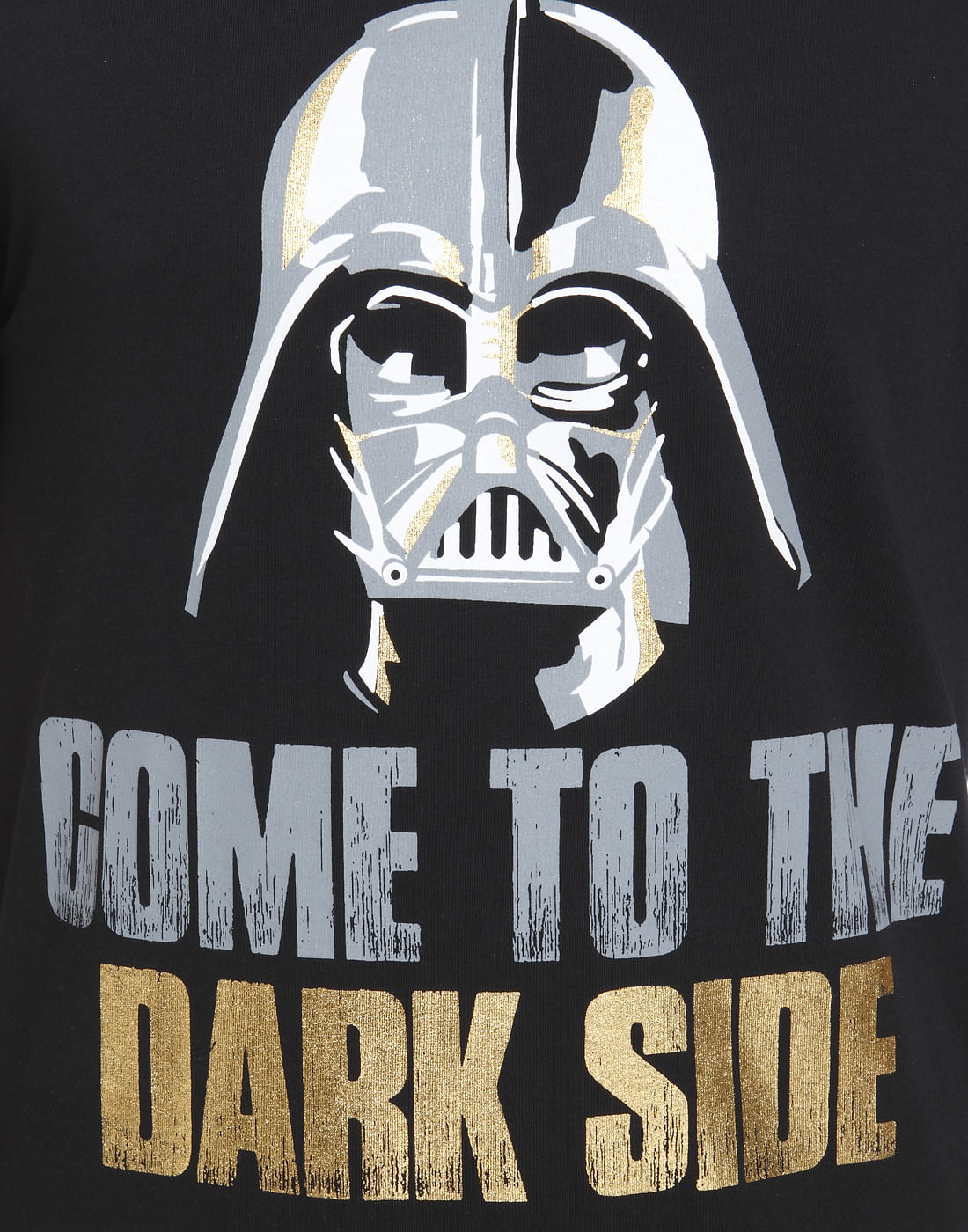 Star Wars Black Slogan Print Crew Neck T-Shirt