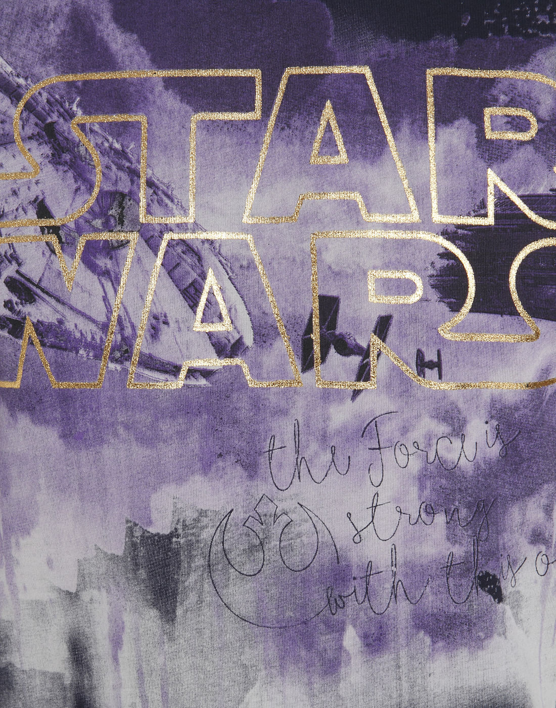 Star Wars Dark Blue Star Wars Print Crew Neck T-Shirt