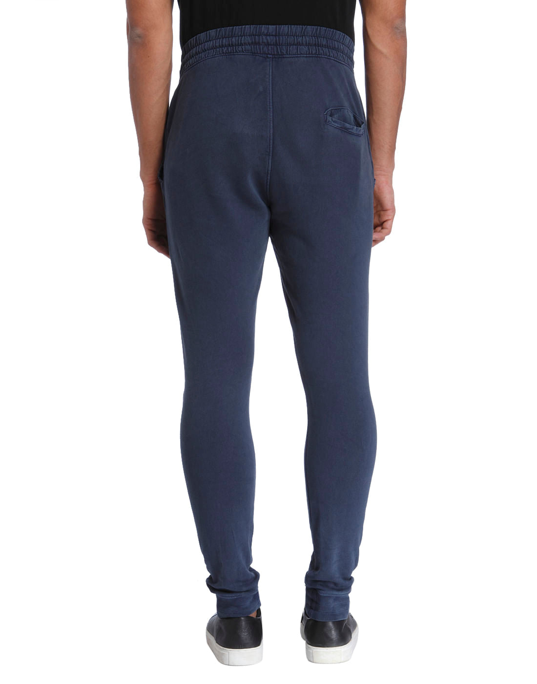 Blue Ripped Sweatpants