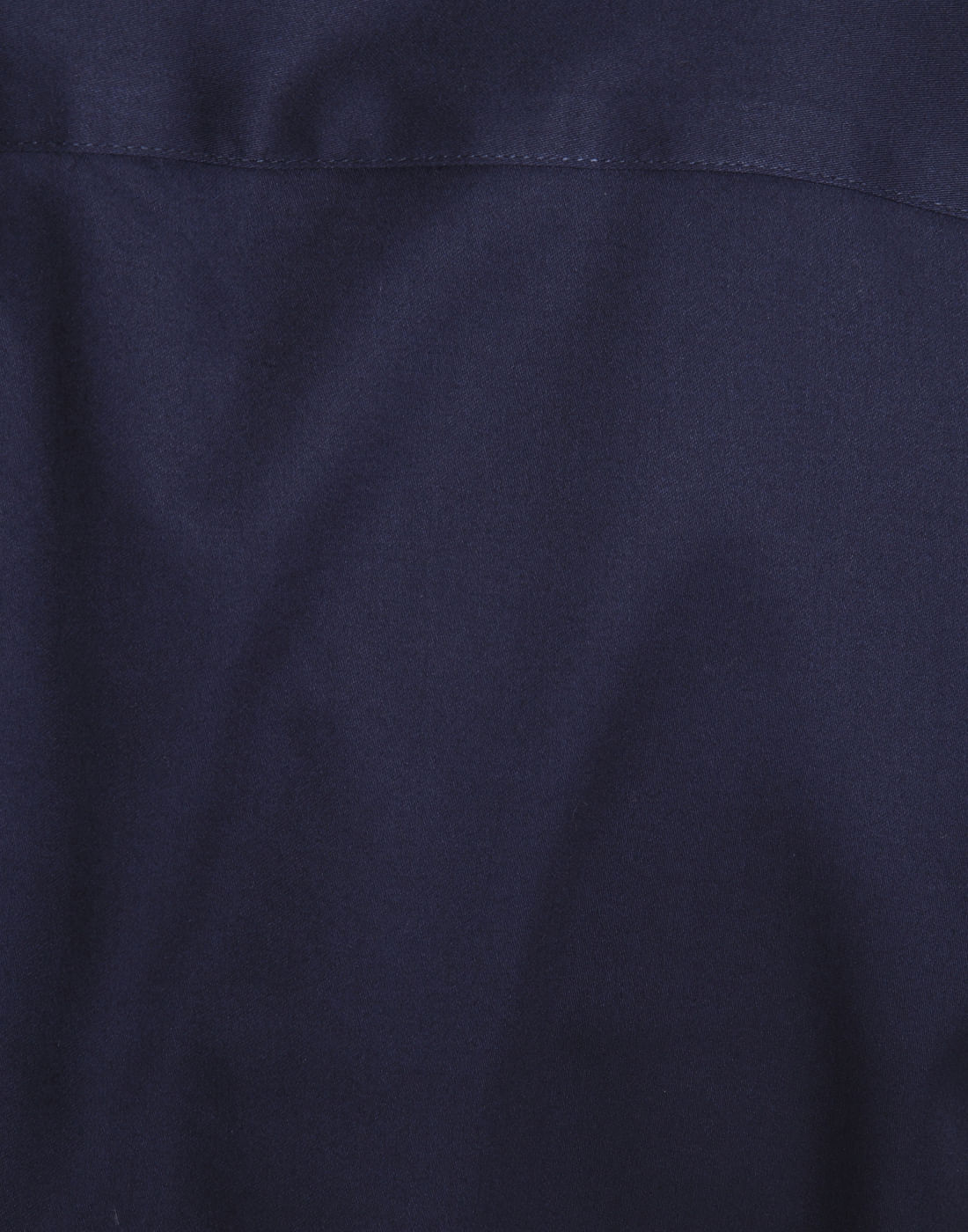 Dark Blue With Contrast Collar & Cuff Shirt