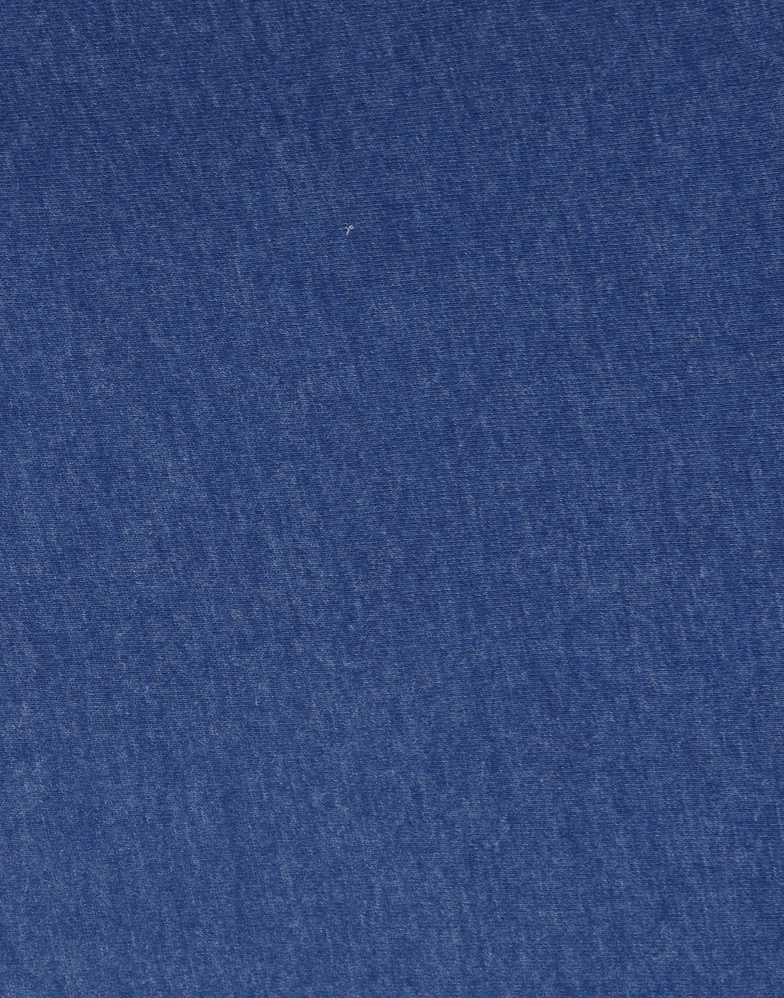 Blue Logo Print Crew Neck T-Shirt