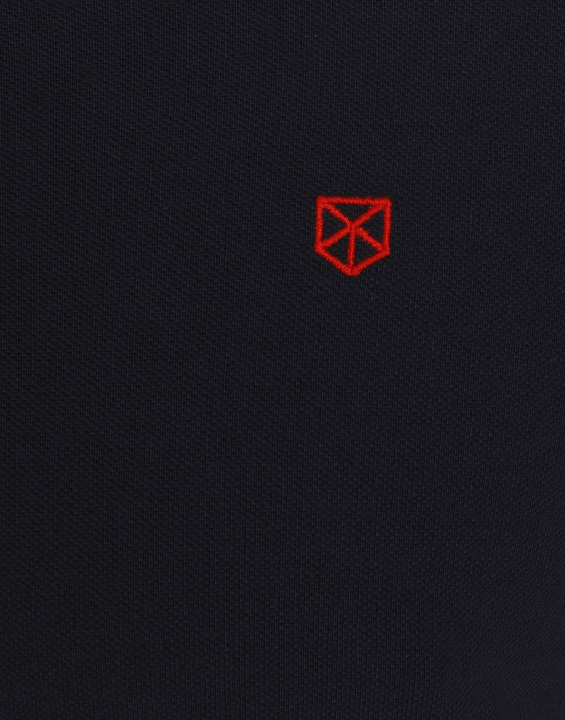 Dark Blue & Orange Polo T-Shirt