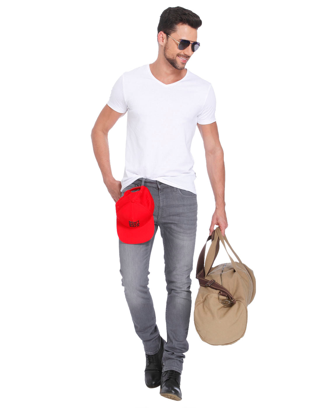Grey Low Rise Skinny Fit Jeans