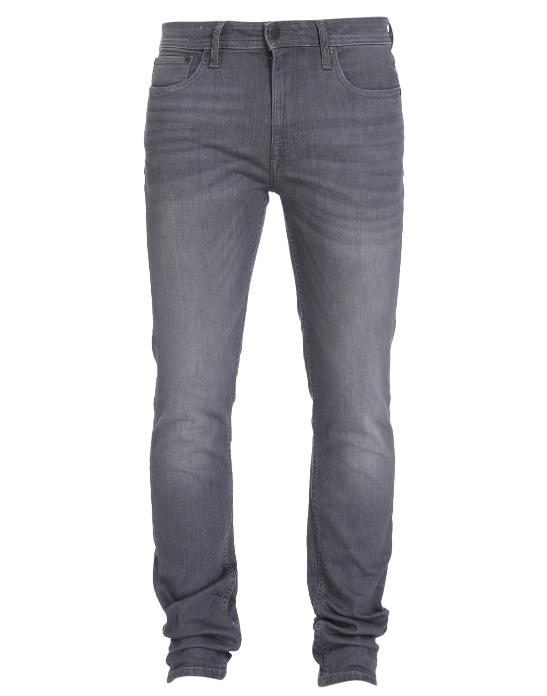 Grey Low Rise Skinny Fit Jeans