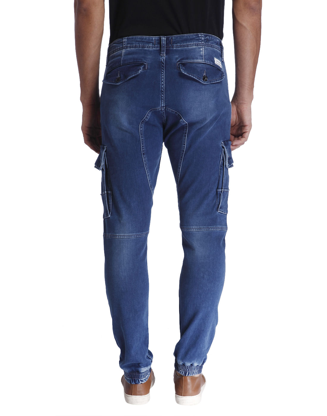 Blue Denim Joggers