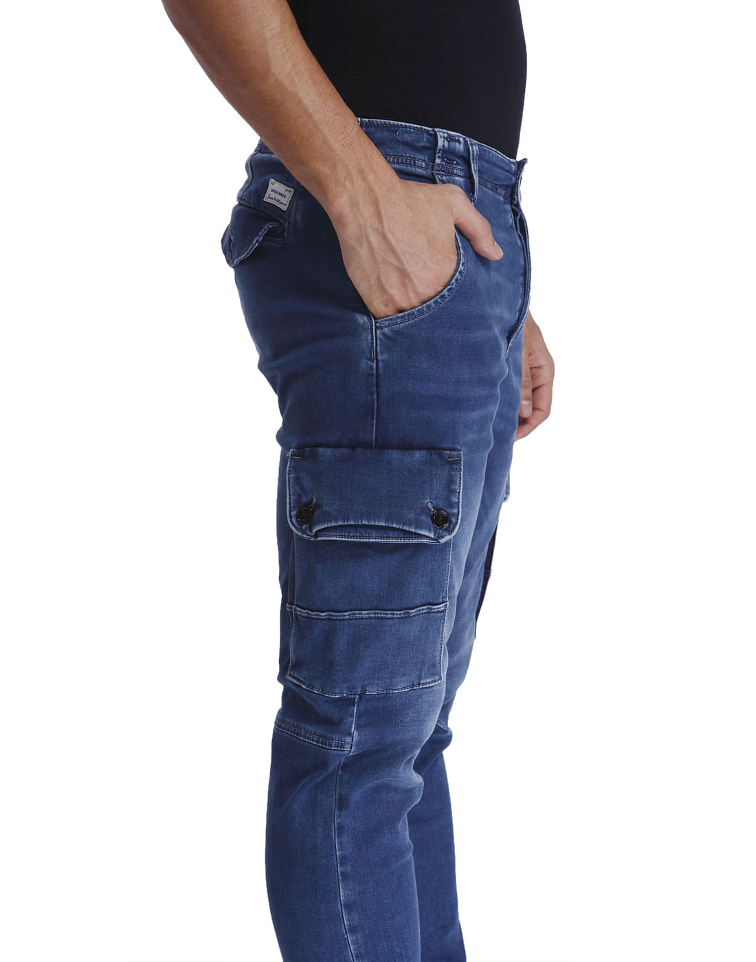 Blue Denim Joggers