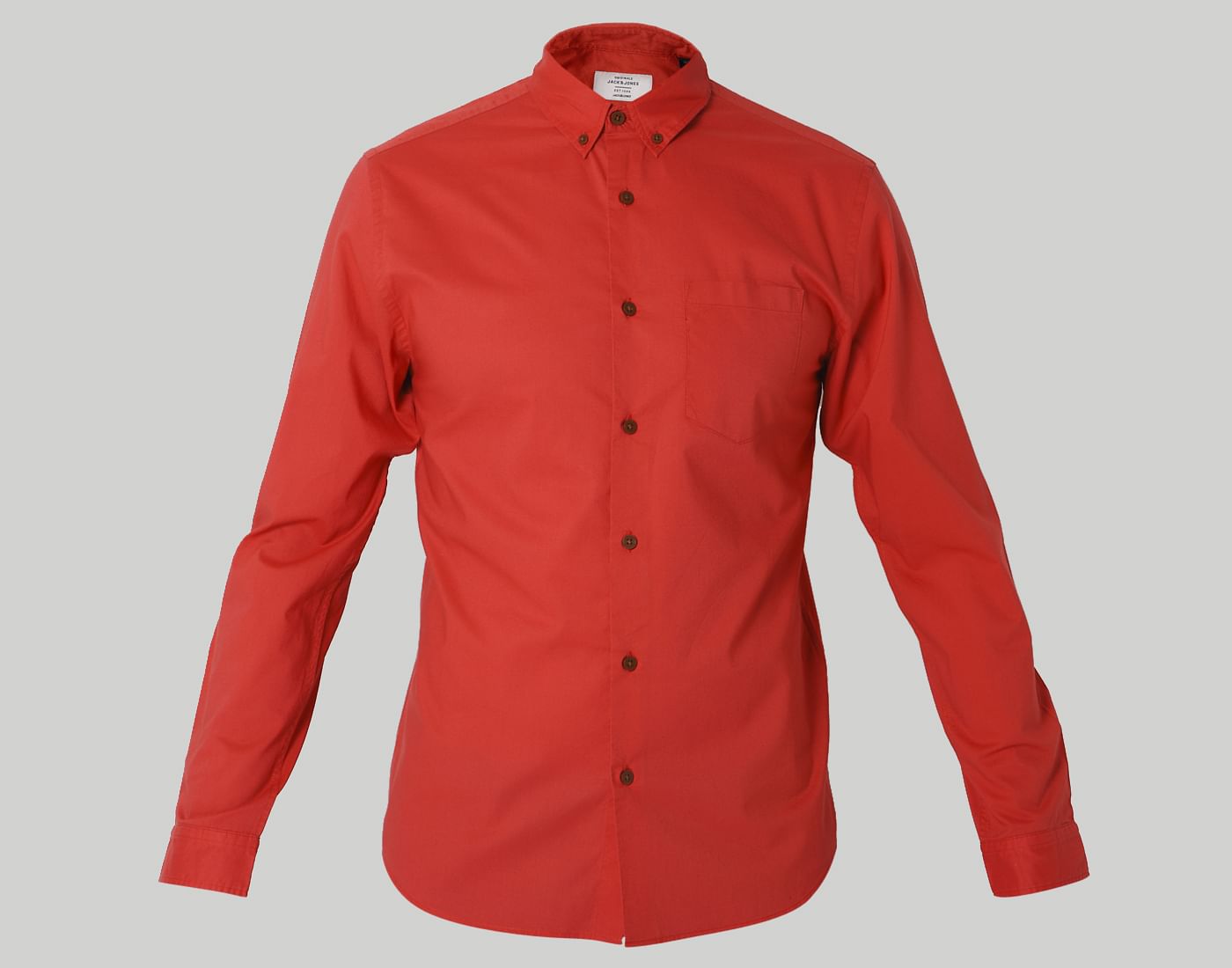 Red Solid Shirt