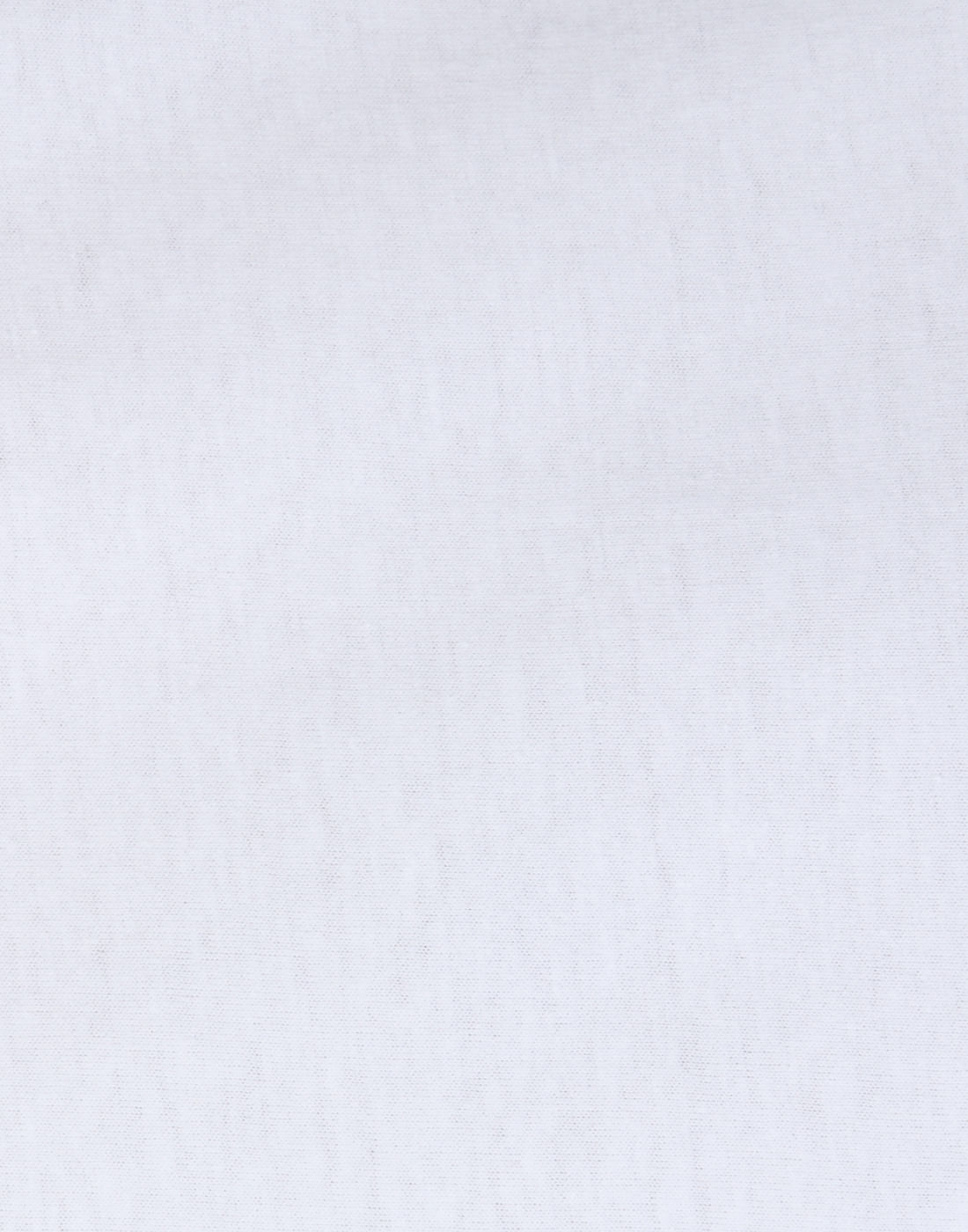 White Text Print Crew Neck T-Shirt