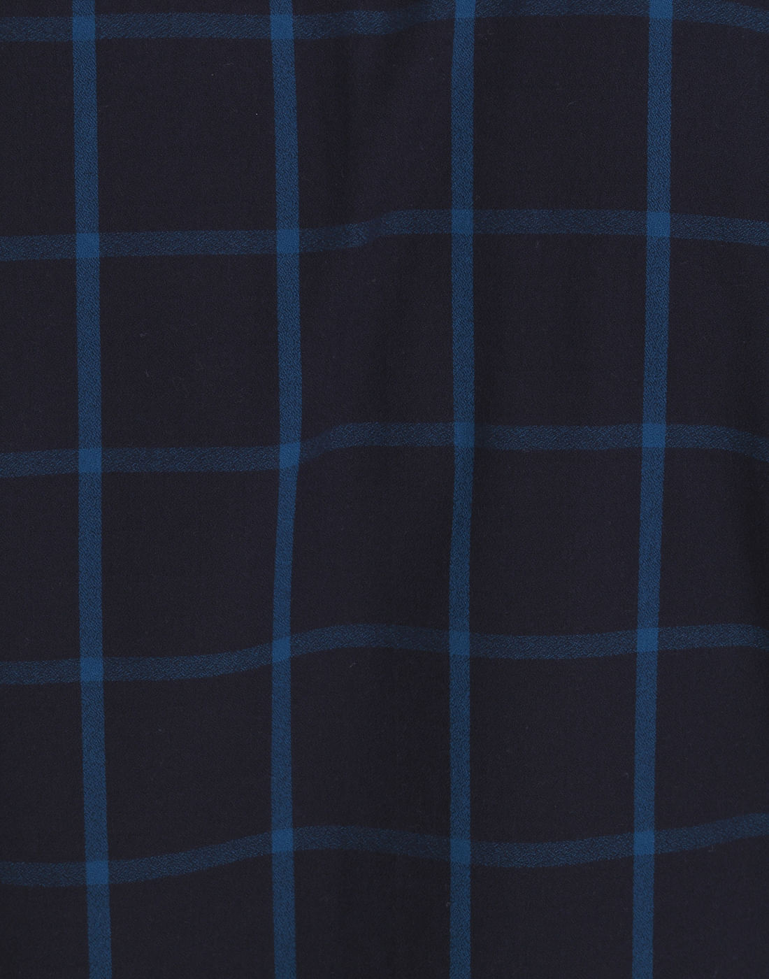Dark Blue Check Slim Fit Shirt