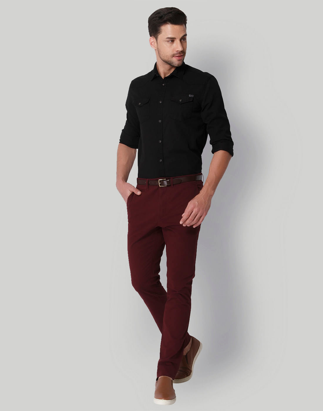Black Regular Fit Shirt