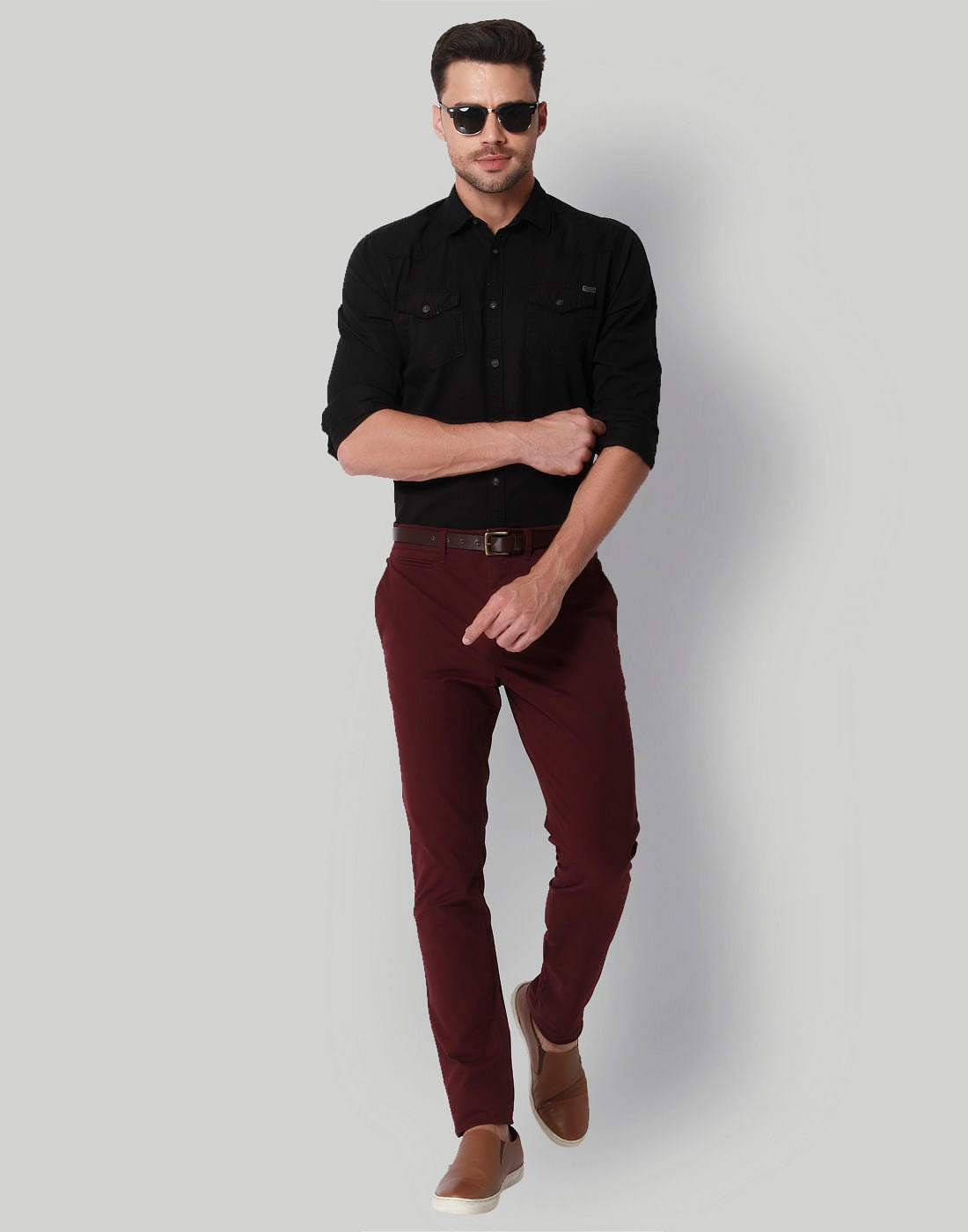 Black Regular Fit Shirt
