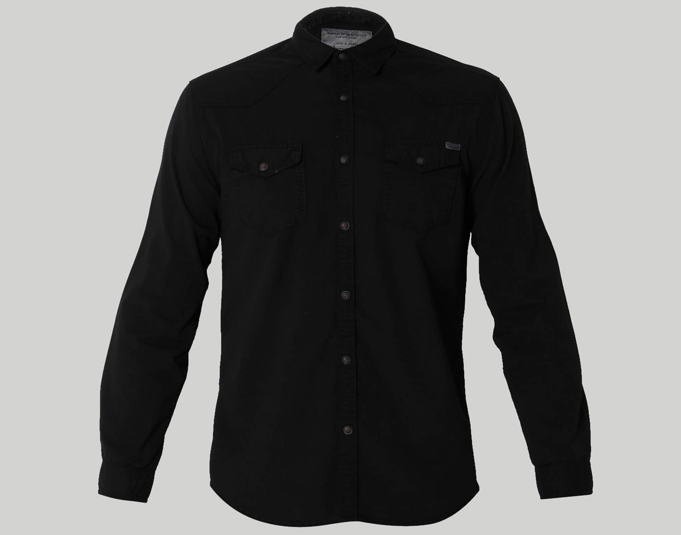 Black Regular Fit Shirt