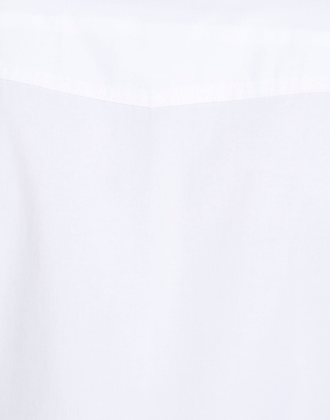 White Over Dyed Slim Fit Shirt