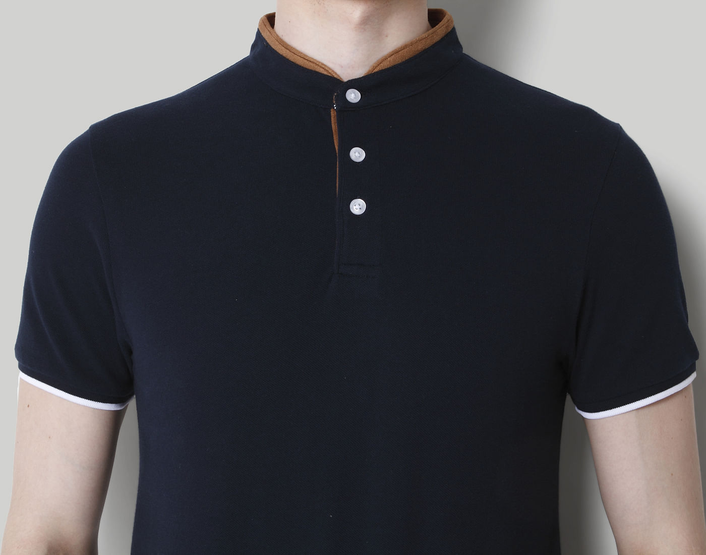 Dark Blue Polo T-Shirt