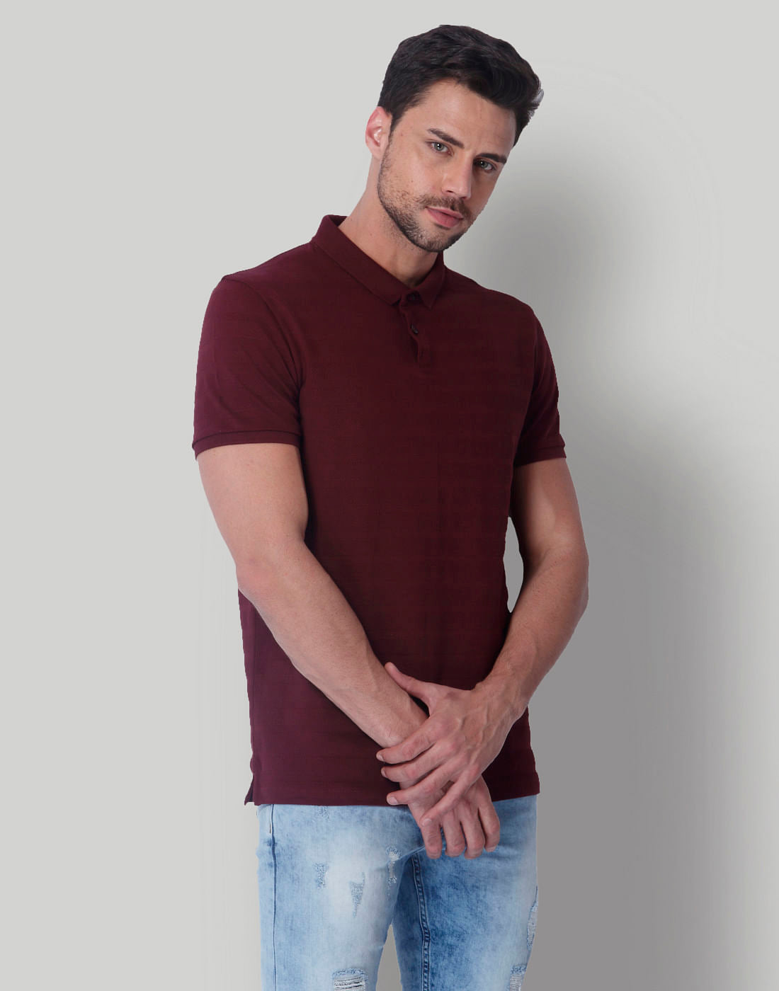 Brown Polo T-Shirt