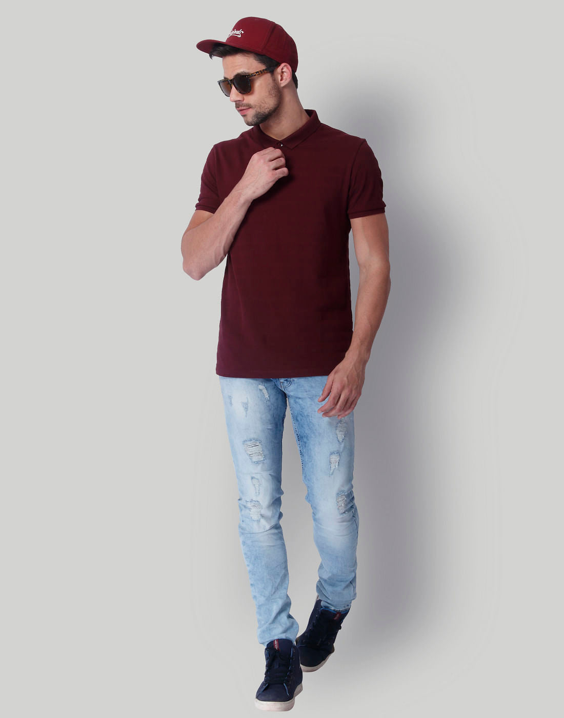 Brown Polo T-Shirt