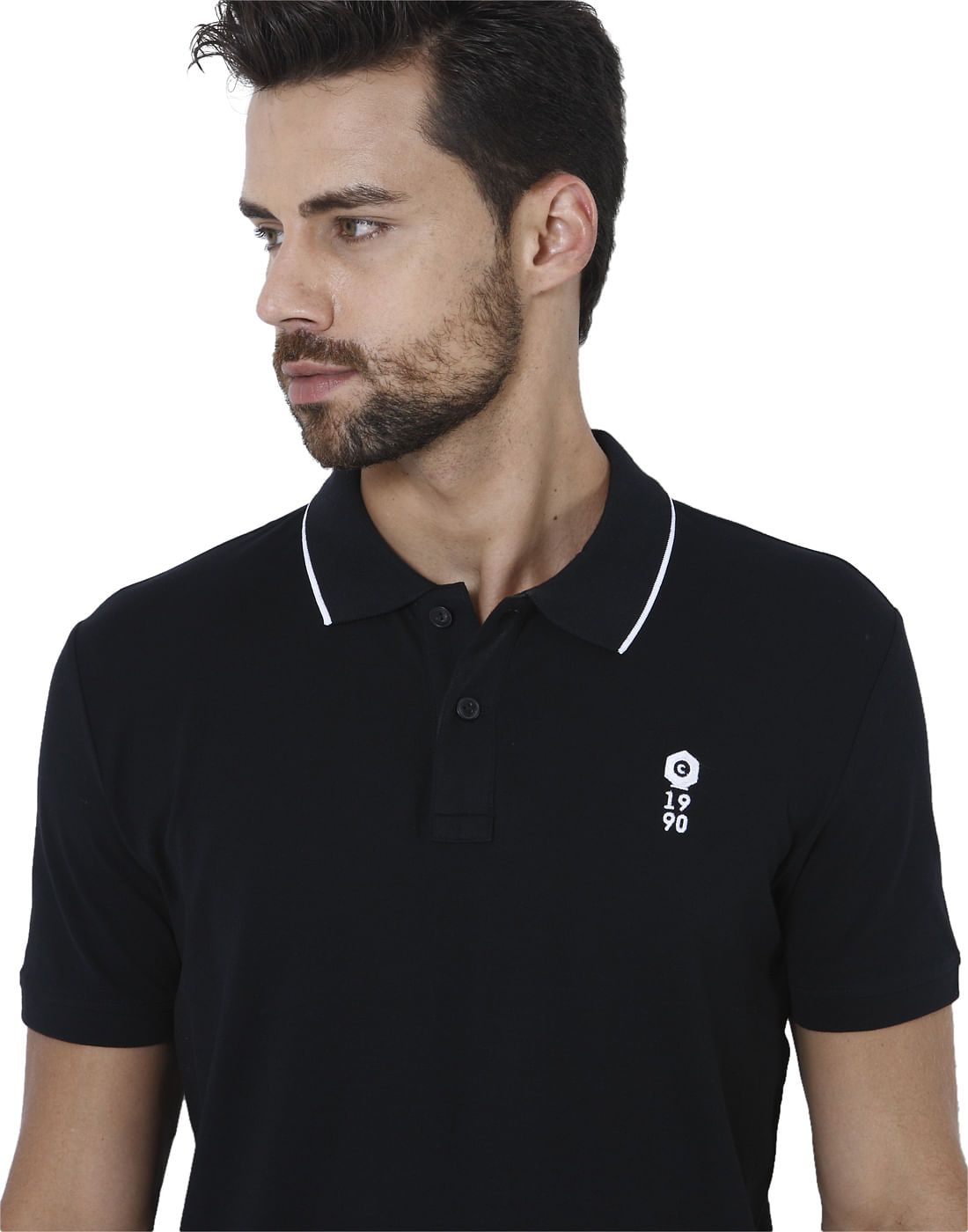 Black Polo T-Shirt