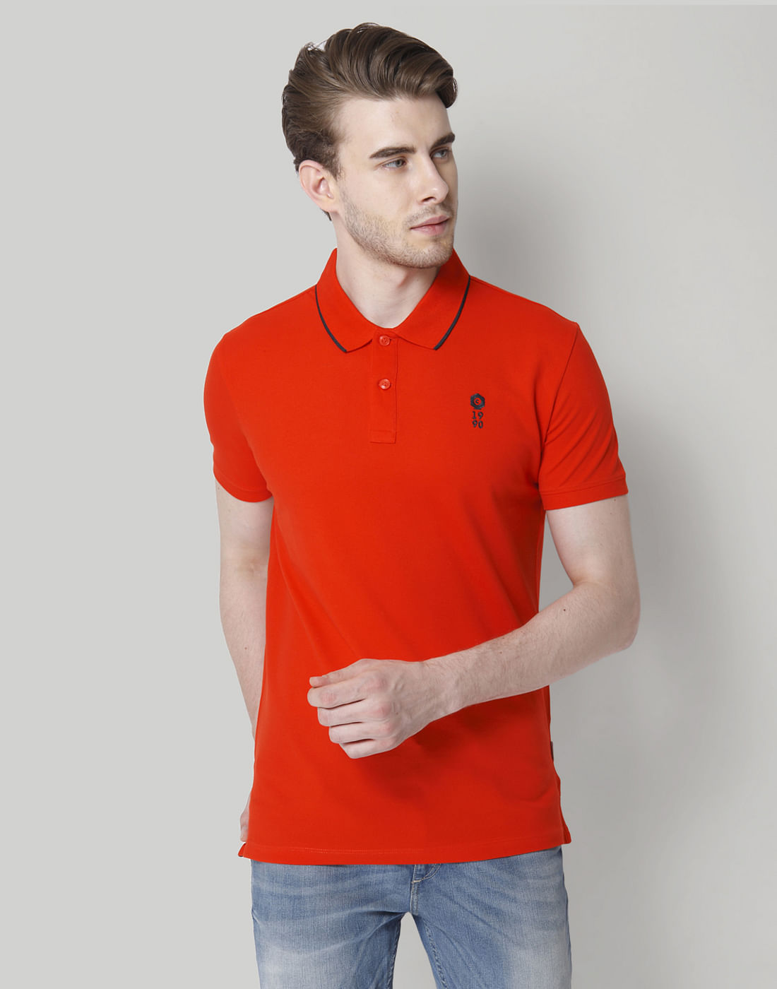 Red Polo T-Shirt - S