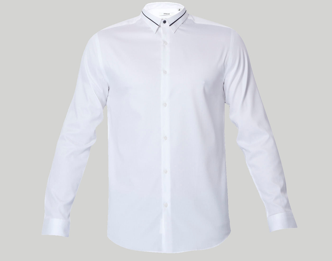 White Slim Fit Shirt