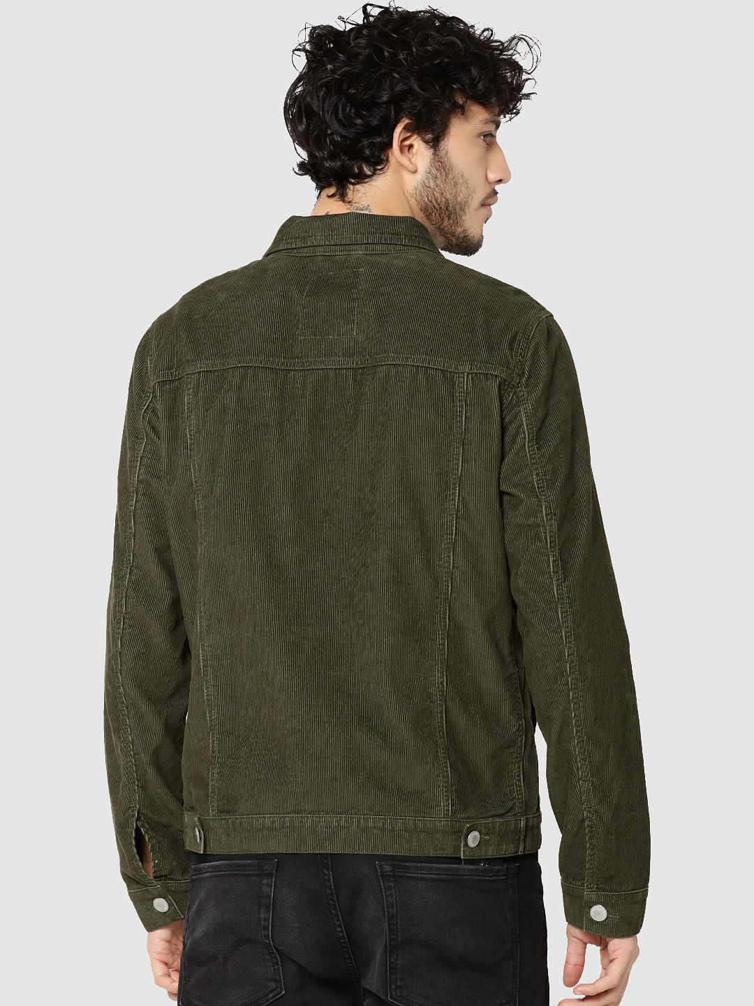 Olive Green Corduroy Jacket