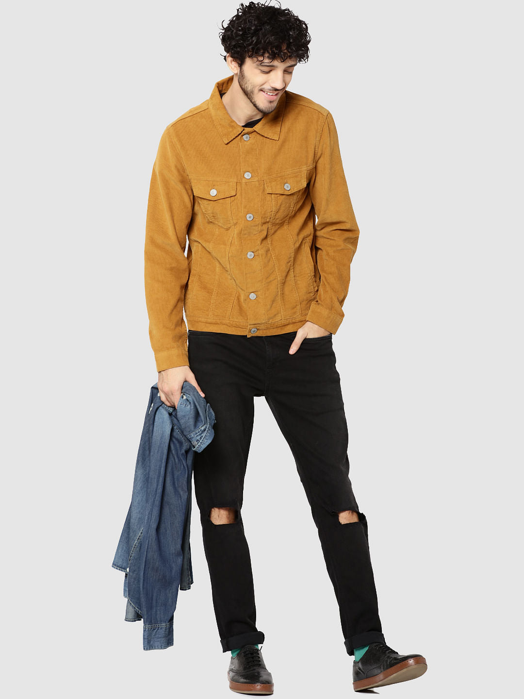 Mustard Corduroy Jacket