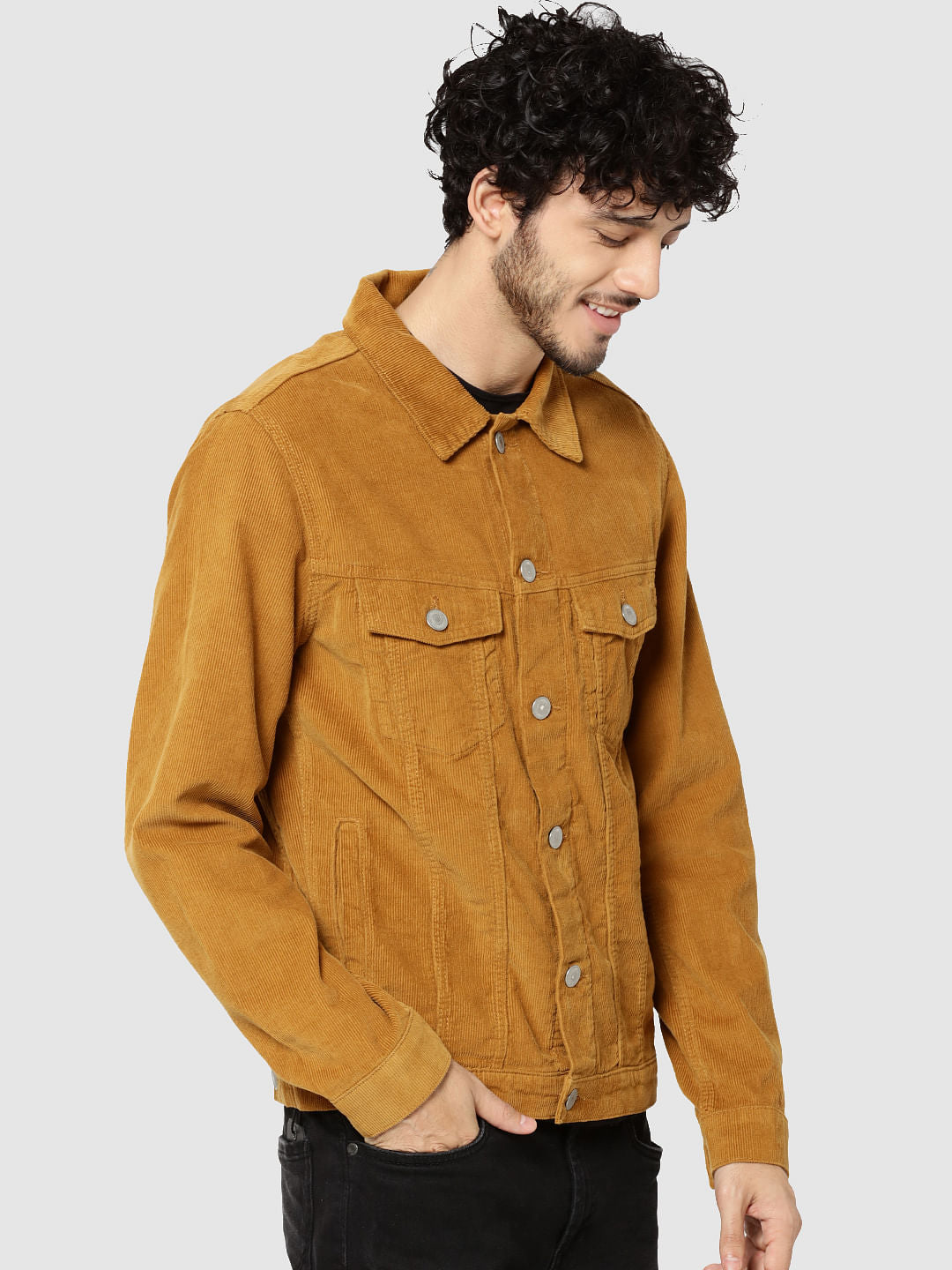 Mustard Corduroy Jacket
