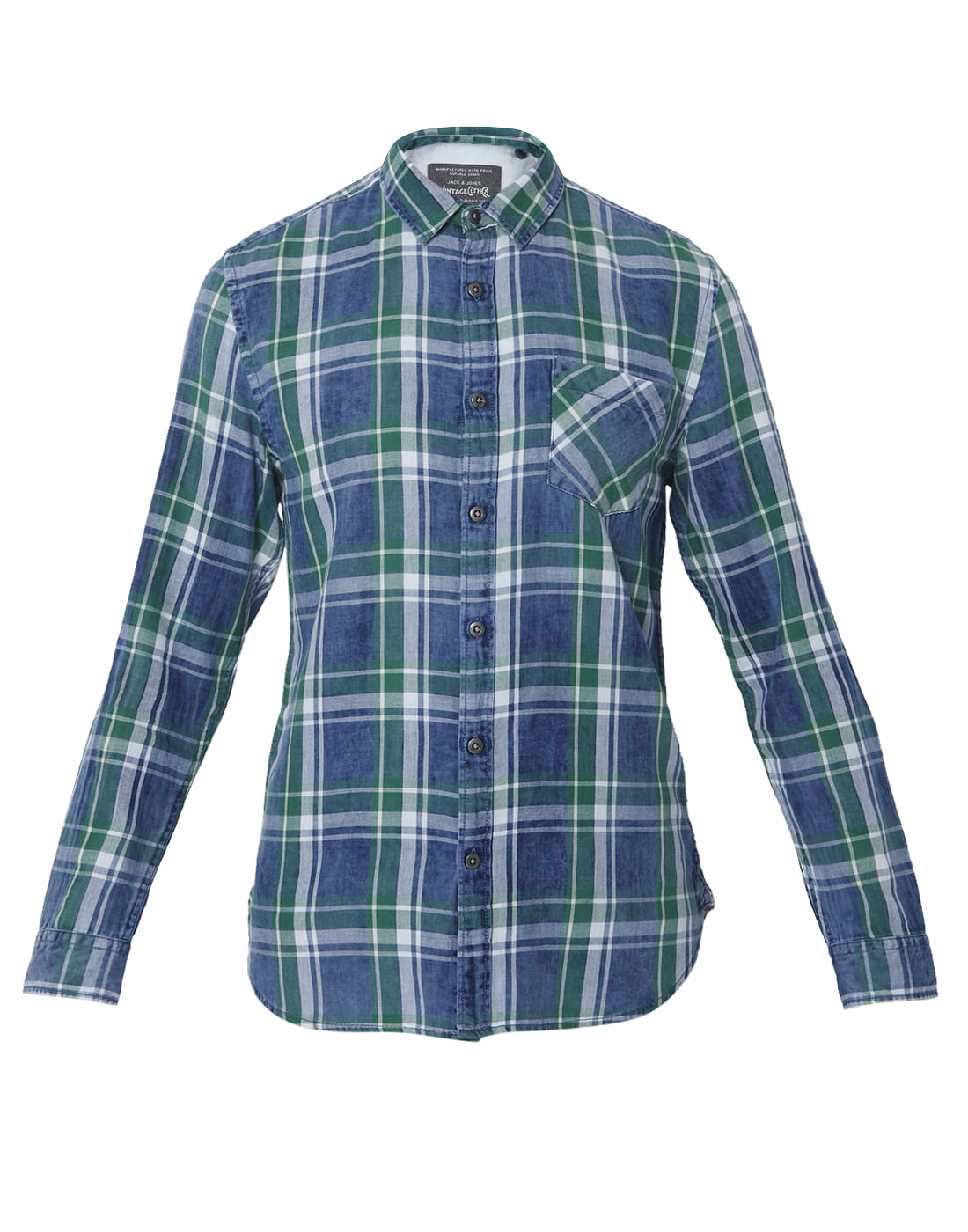 Blue Check Shirt
