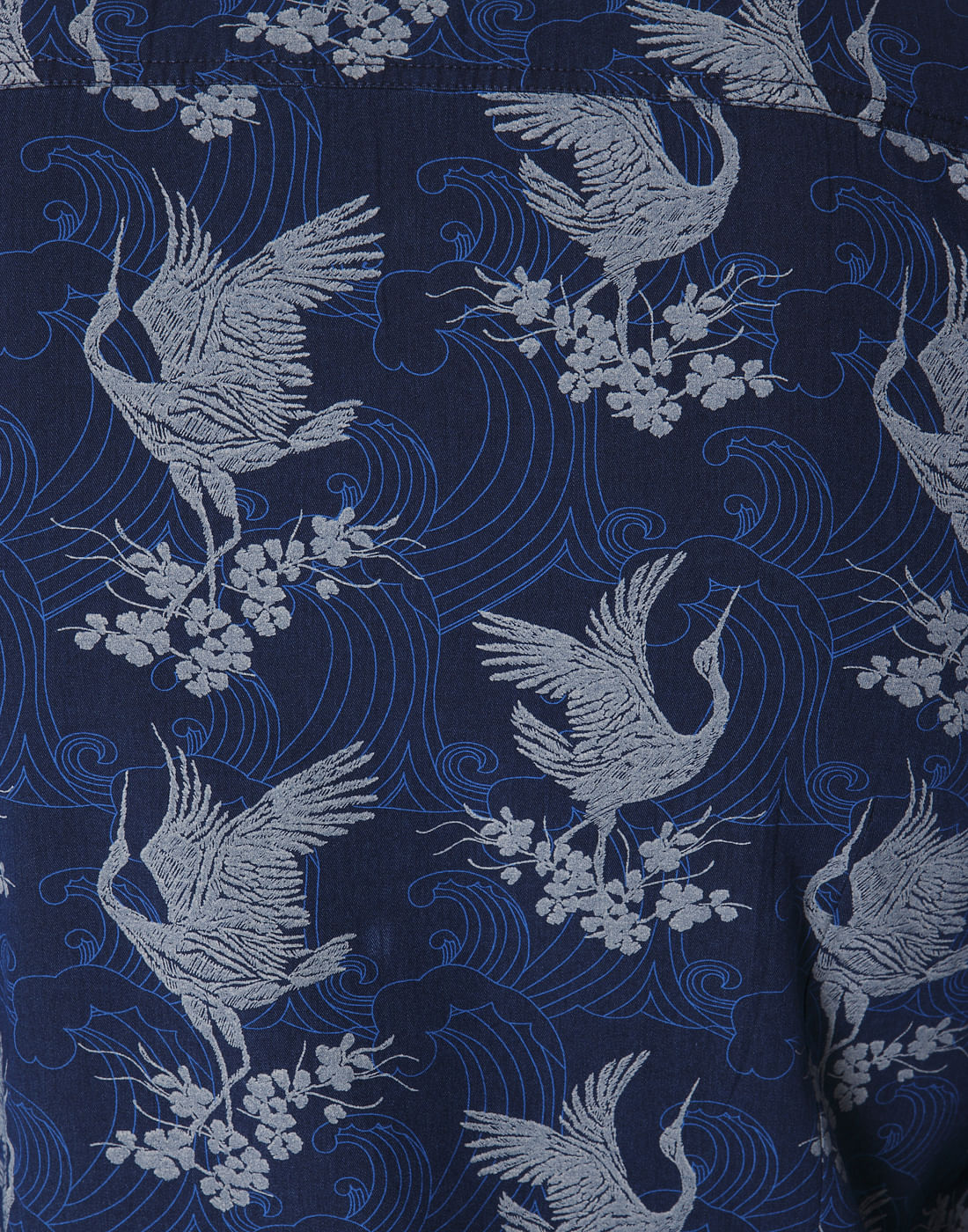 Blue All Over Print Shirt