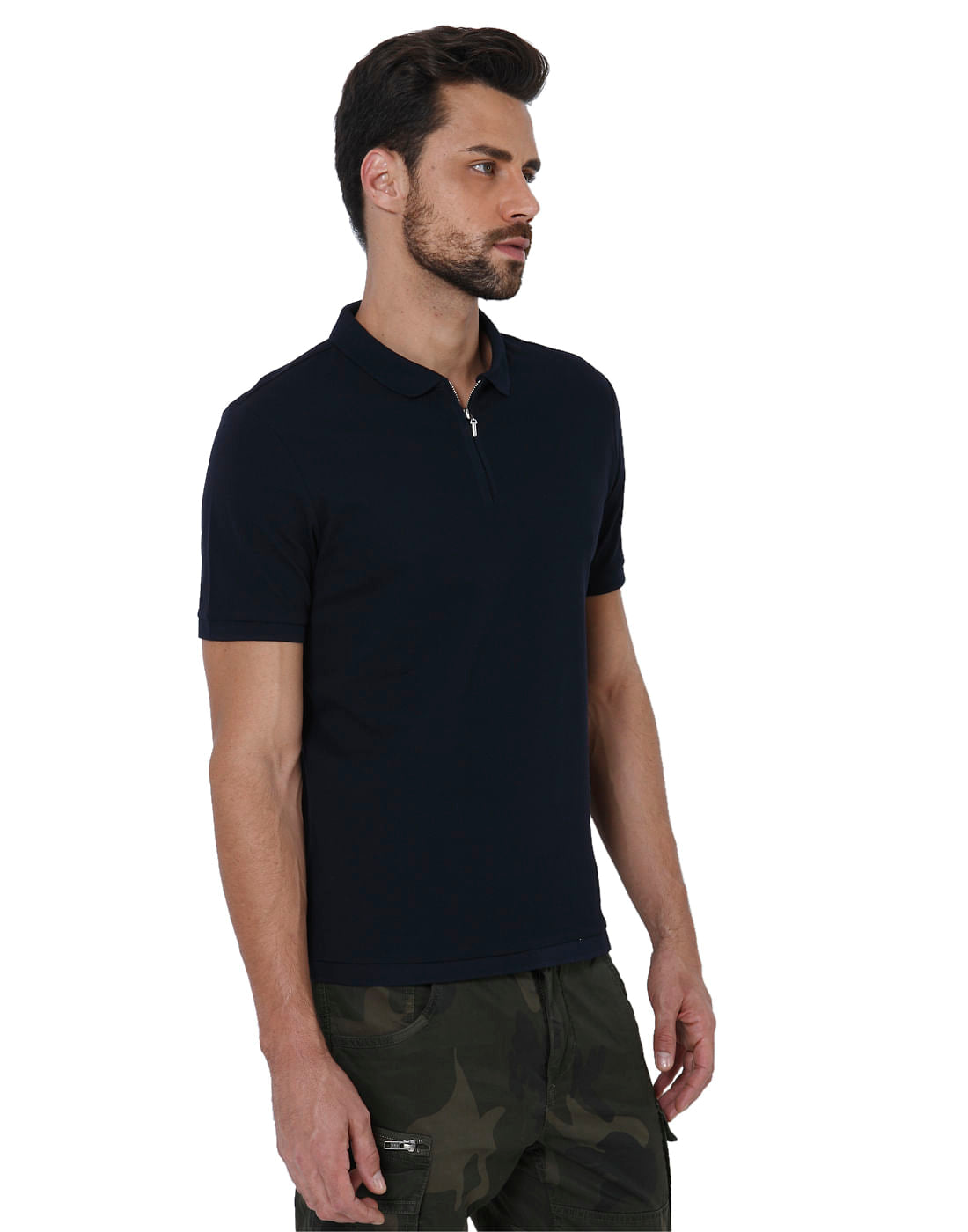 Dark Blue Polo T-Shirt