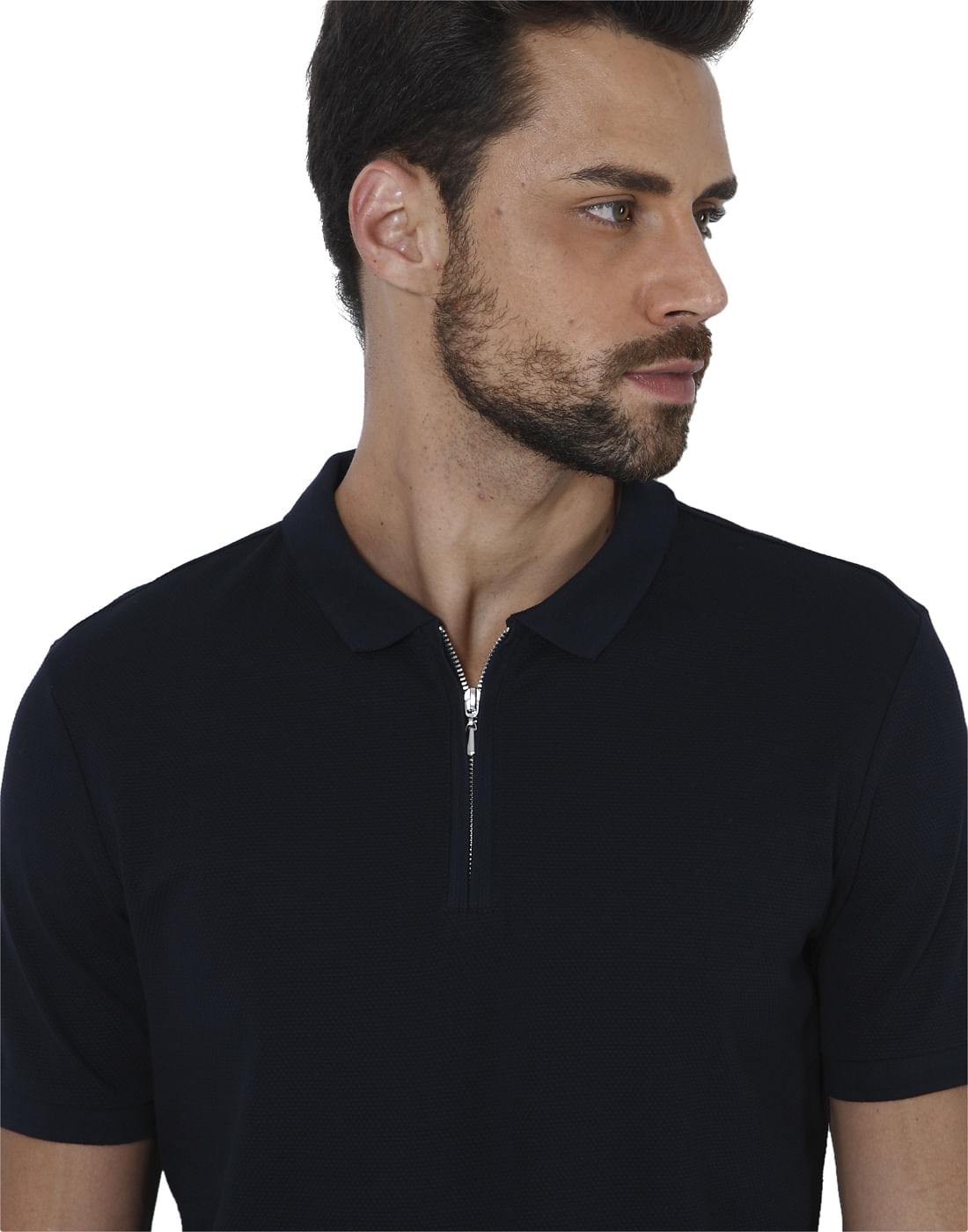 Dark Blue Polo T-Shirt