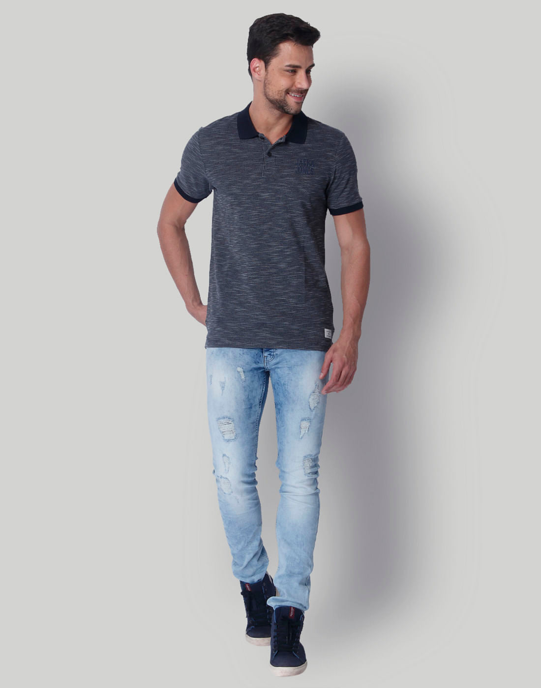 Blue Polo T-Shirt